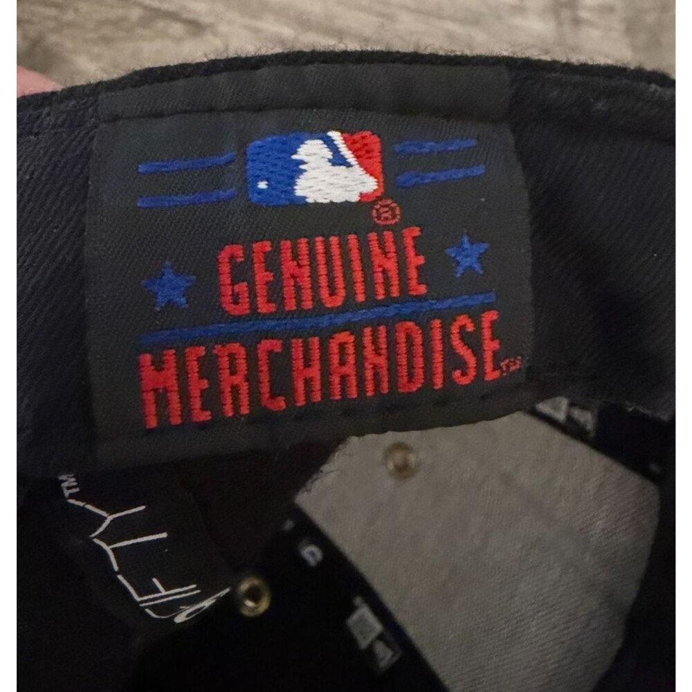 9FIFTY Snapback Hat Baseball Cap MLB San Francisco Giants Black Metal Eyelets - Picture 12 of 12